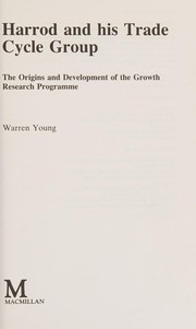 Front cover of Harrod and his trade cycle group by Warren Young