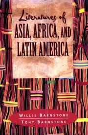 Front cover of Literatures of Asia, Africa and Latin America by Willis Barnstone