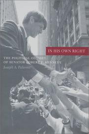 Front cover of In his own right by Joseph A. Palermo