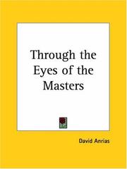 Front cover of Through the Eyes of the Masters by David Anrias