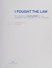 Front cover of I fought the law by Olivia Locher