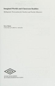 Front cover of Imagined Worlds and Classroom Realities by Steve Shann