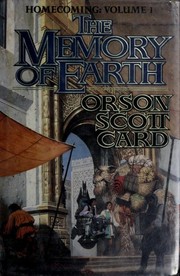 Front cover of The Memory of Earth by Orson Scott Card