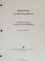 Cover of Improving language skills by Esther Zimmerman