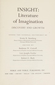 Front cover of Insight: literature of imagination by Erwin Ray Steinberg