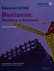 Front cover of Edexcel GCSE Business : Building a Business by Alain Anderton