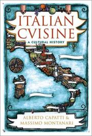 Cover of Italian Cuisine: A Cultural History (Arts and Traditions of the Table: Perspectives on Culinary History) by Massimo Montanari