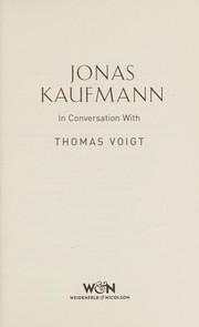 Cover of Jonas Kaufmann by Thomas Voigt