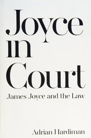 Front cover of Joyce in court by Adrian Hardiman