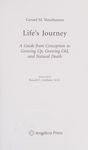 Front cover of Life's Journey by Gerard M. Verschuuren