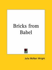 Cover of Bricks from Babel by Julia McNair Wright