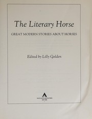 Cover of The literary horse by Lilly Golden