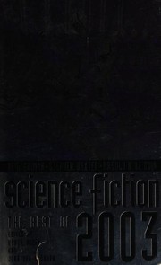 Cover of Science Fiction -- The Best of 2003 by Karen Haber