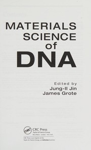 Front cover of Materials science of DNA by Jung-Il Jin