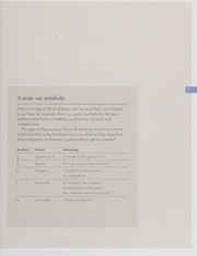 Front cover of MATH IN 100 NUMBERS A Numerical Guide to Facts, Formulas, and Theories by Colin Stuart