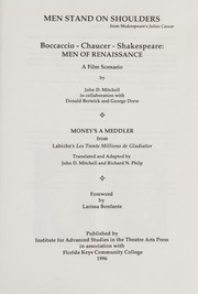 Cover of Men Stand on Shoulders by John Dietrich Mitchell