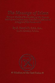 Front cover of Message of Islam: Being a Resume of the Teaching of the Qur-An by A. Yusuf Ali