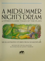 Front cover of Midsummer Night's Dream and Other Classic Tales of the Plays by Nicola Baxter