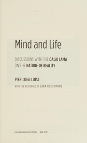 Cover of Mind and life by P. L. Luisi