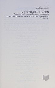 Front cover of Mujer, Alegoría y Nación by María Elena Soliño