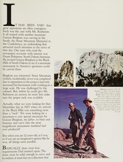 Front cover of My father's mountain by Lincoln Borglum
