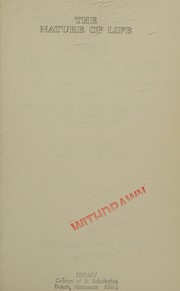 Front cover of The nature of life by Nobel Conference Gustavus Adolphus College 1977.