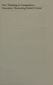 Front cover of New Thinking in Comparative Education by Marianne A. Larsen