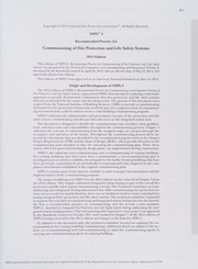 Cover of NFPA 3, Standard for Commissioning of Fire Protection and Life Safety Systems by National Fire Protection Association (NFPA)