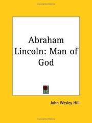 Cover of Abraham Lincoln by John Wesley Hill