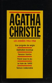 Front cover of Les annees 1953-1958 by Agatha Christie