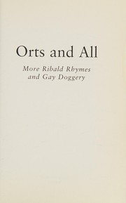Cover of Orts and all by Clive Murphy
