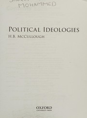 Front cover of Political Ideologies by H. B. McCullough