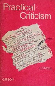 Cover of Practical criticism by John O'Neill