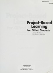 Cover of Project-based learning  for gifted students by Todd Stanley
