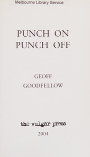 Cover of Punch On, Punch Off by Geoff Goodfellow