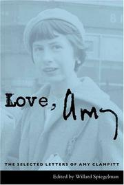 Cover of Love, Amy by Amy Clampitt