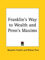 Front cover of Franklin's Way to Wealth and Penn's Maxims by Benjamin Franklin