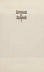 Front cover of Retorica Do Silencio I (Em Portuguese do Brasil) by 0