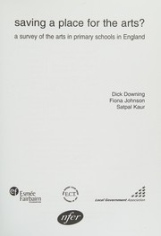 Cover of Saving a place for the arts? by Dick Downing