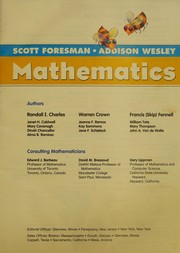 Front cover of Scott Foresman Addison Wesley Math 2008 Student Edition (consumable) Grade 2 by Scott Foresman