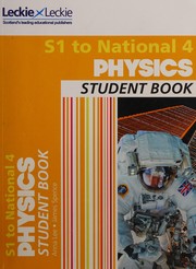 Front cover of S1 to National 4 Physics by Anna Lee