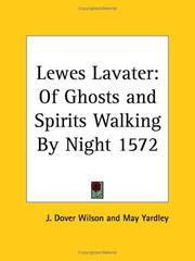 Cover of Lewes Lavater by Unknown