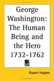 Cover of George Washington by Rupert Hughes