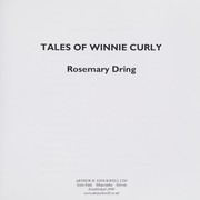 Front cover of Tales of Winnie Curly by Rosemary Dring