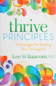 Cover of Thrive Principles by Lee H. Baucom