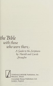 Front cover of Through the Bible with those who were there by Harold Straughn
