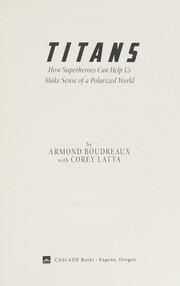 Cover of Titans by Armond Boudreaux