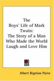 Cover of The Boys' Life of Mark Twain by Albert Bigelow Paine