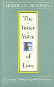 Front cover of The inner voice of love by Henri J. M. Nouwen