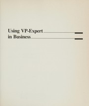 Cover of Using VP-expert in business by Thom Luce
